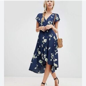 NWT Free People Lost in You Floral Midi Dress